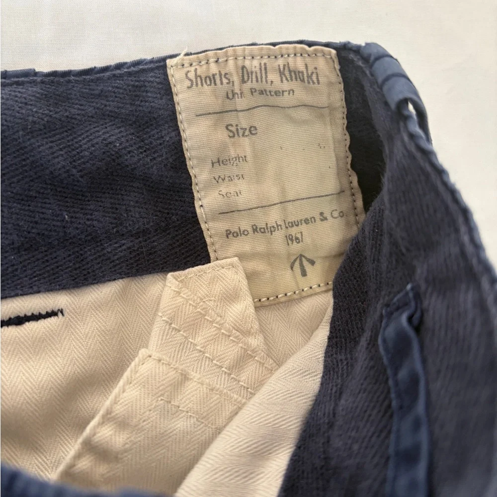 Polo by Ralph Lauren Navy Cargo Shorts Utility Classic Size 30 Men